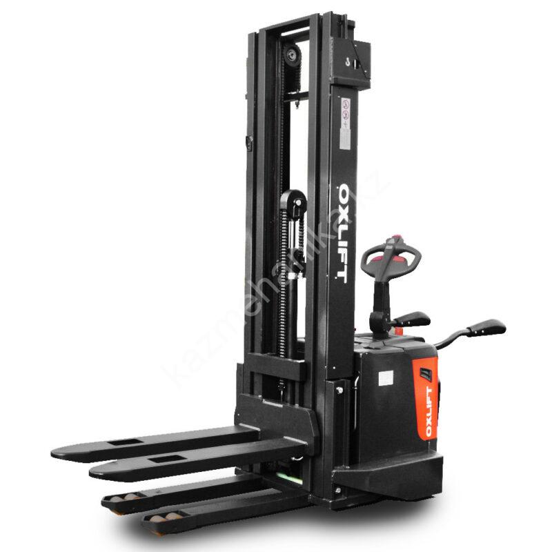 Штабелер Oxlift Premium BX 1546 самоходный с платформой для оператора 4600 мм