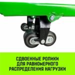 Тележка гидравлическая ручная HITCH REGULAR 2500KG 1150*550мм (полиуретановые ролики)