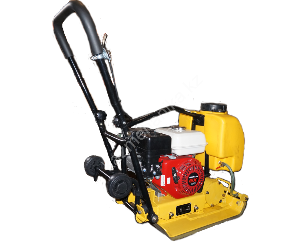 Виброплита Masalta MSR60-4 бензиновая (Honda GX160, 5,5 л.с., 62 кг, бак, колеса, рама, коврик)