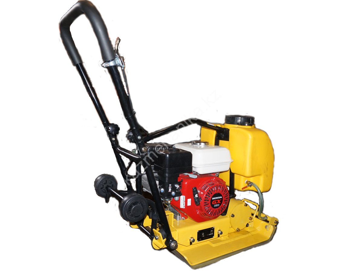 Виброплита Masalta MSR60-4 бензиновая (Honda GX160, 5,5 л.с., 62 кг, бак, колеса, рама, коврик)