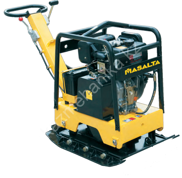 Виброплита реверсивная Masalta MS250-4 бензиновая (Honda GX270, 9,0 л.с., 215 кг)
