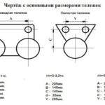 Каретка CD1 5,0 тн холостая