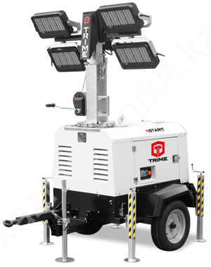 Мобильная мачта освещения TRIME X-START 4X320W LED (9м) светодиодная