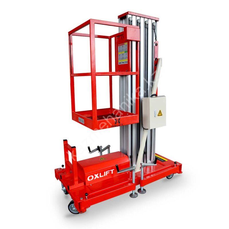 Телескопический Одномачтовый Подъемник ZX-1-100 OXLIFT 10 м 125 кг