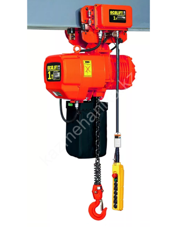 1т 18м таль цепная ТЭЦ OCALIFT 01-01s передвижная 380в