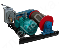 Лебедка электрическая JK3.2-А тяг. усил. 3.2 тн, трос 150 м