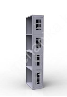 Шкаф Locker ШР-14 L300 доп. секция (Перф.дв.)