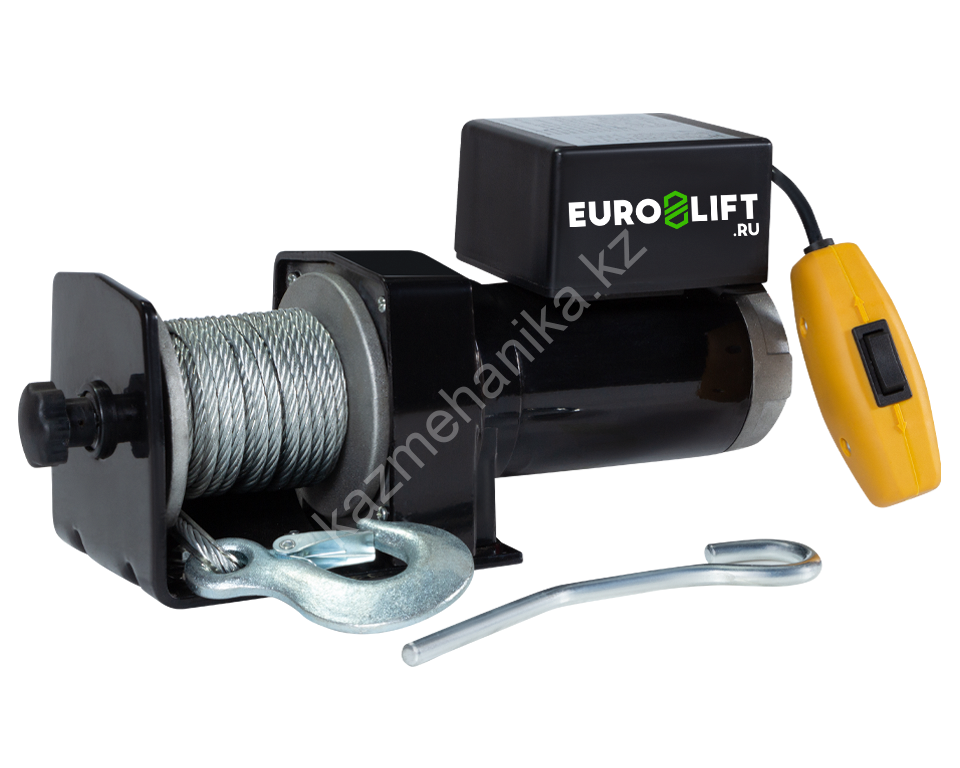 Лебедка автомобильная  электрическая KDJ-2000Н (200-D)12V