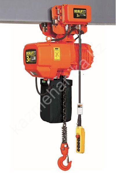3т 4,5м таль цепная ТЭЦ OCALIFT 03-01s передвижная 380в медленная