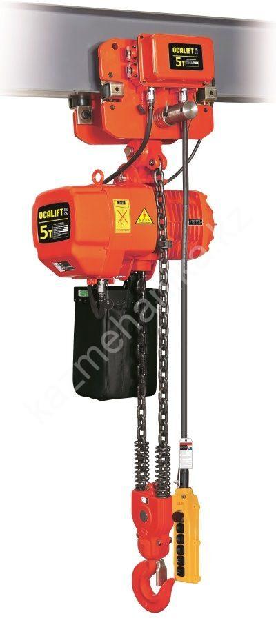 5т 4,5м таль цепная ТЭЦ OCALIFT 05-02s передвижная 380в медленная