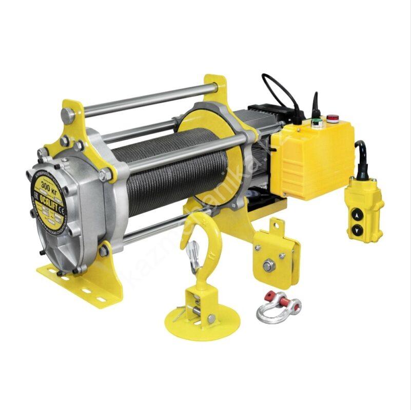 Лебёдка строительная OCALIFT TSA 300/600кг 100м 220в (алюминиевый корпус)