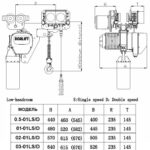 2т 9м УСВ таль цепная ТЭЦ OCALIFT 02-01LHD 380в передвижная двухскоростная