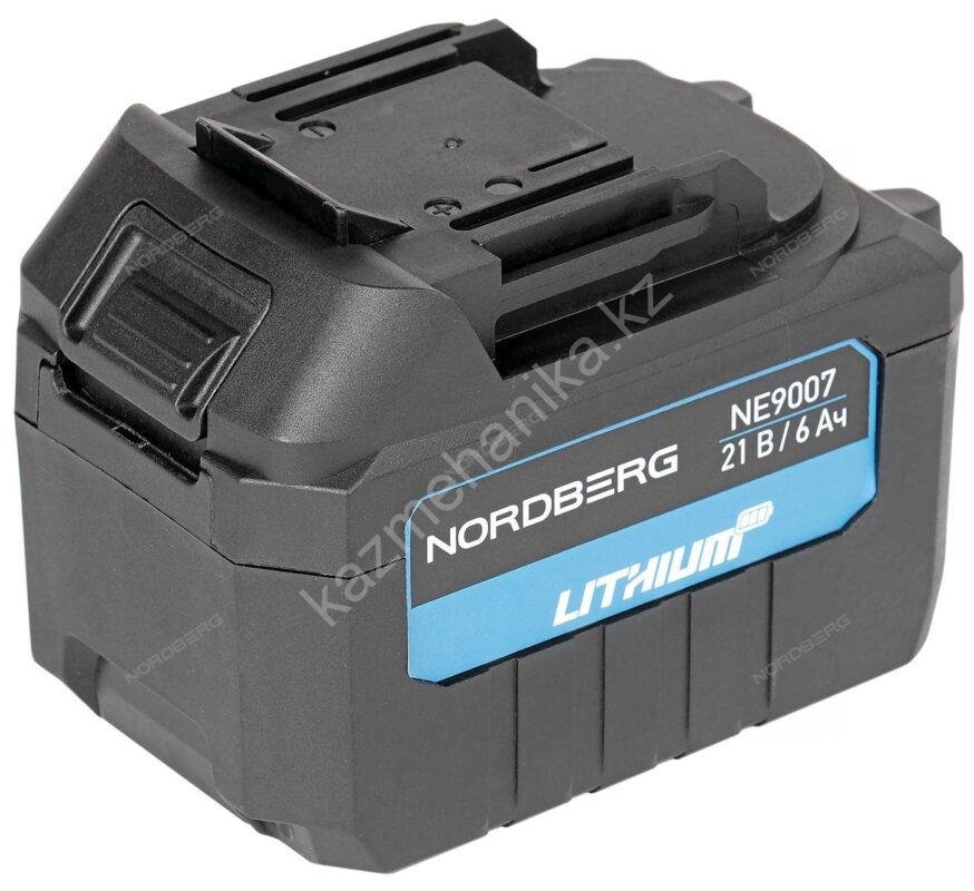 Фотография: Аккумулятор, Li-ion, 21 В, 6 Ач для NE808K, NE812K NORDBERG NE9007