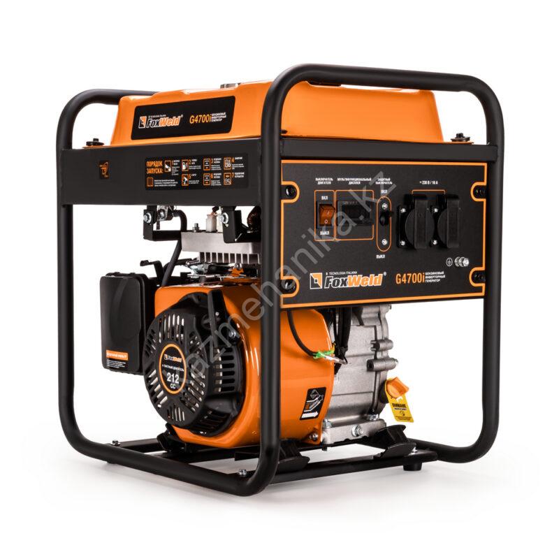 Генераторы инверторные FoxWeld Бензиновый инверторный генератор FOXWELD G4700i купить в России