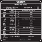 Аппараты для полуавтоматической сварки (MIG/MAG) FoxWeld Сварочный полуавтомат VARTEG 180 DUO-S купить в России
