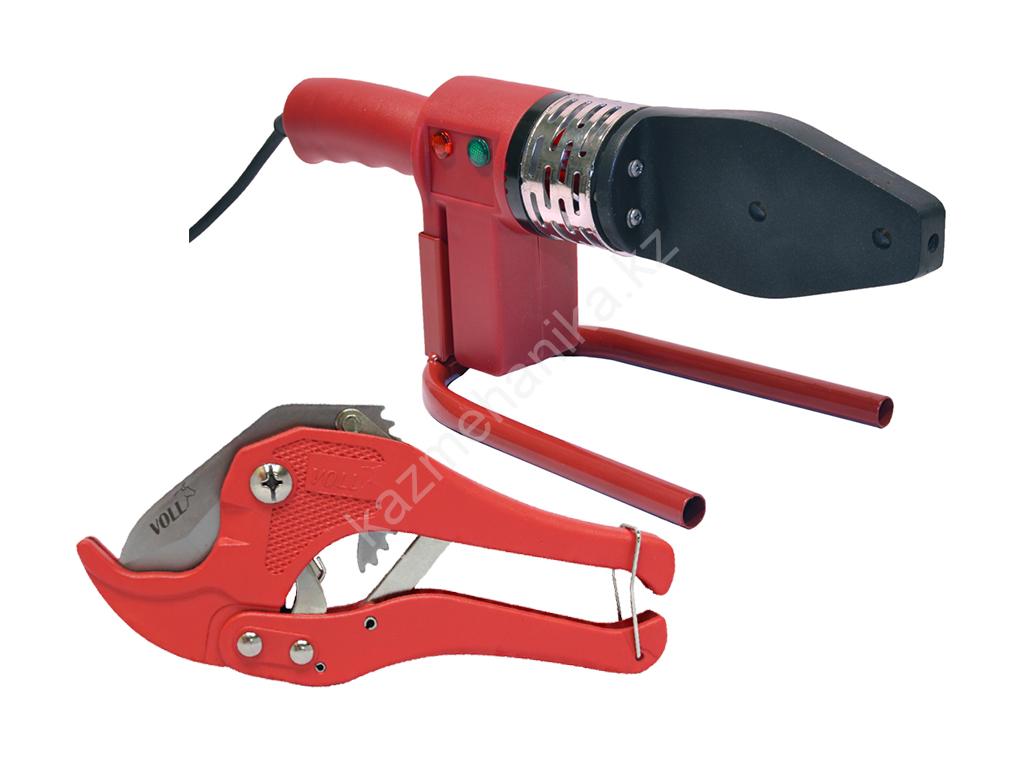 Аппарат для раструбной сварки VOLL V-Weld R040 и ножницы V-Blade 42