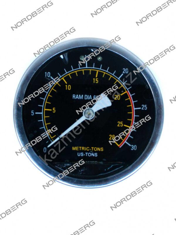 Фотография: Манометр осевой глицеринонаполненный для пресса N3620, N3620F