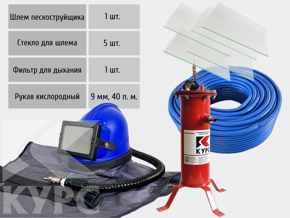 Комплект защиты пескоструйщика