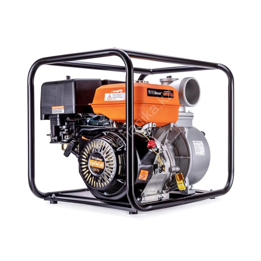 Мотопомпы FoxWeld Мотопомпа бензиновая FoxWeld 1500W100