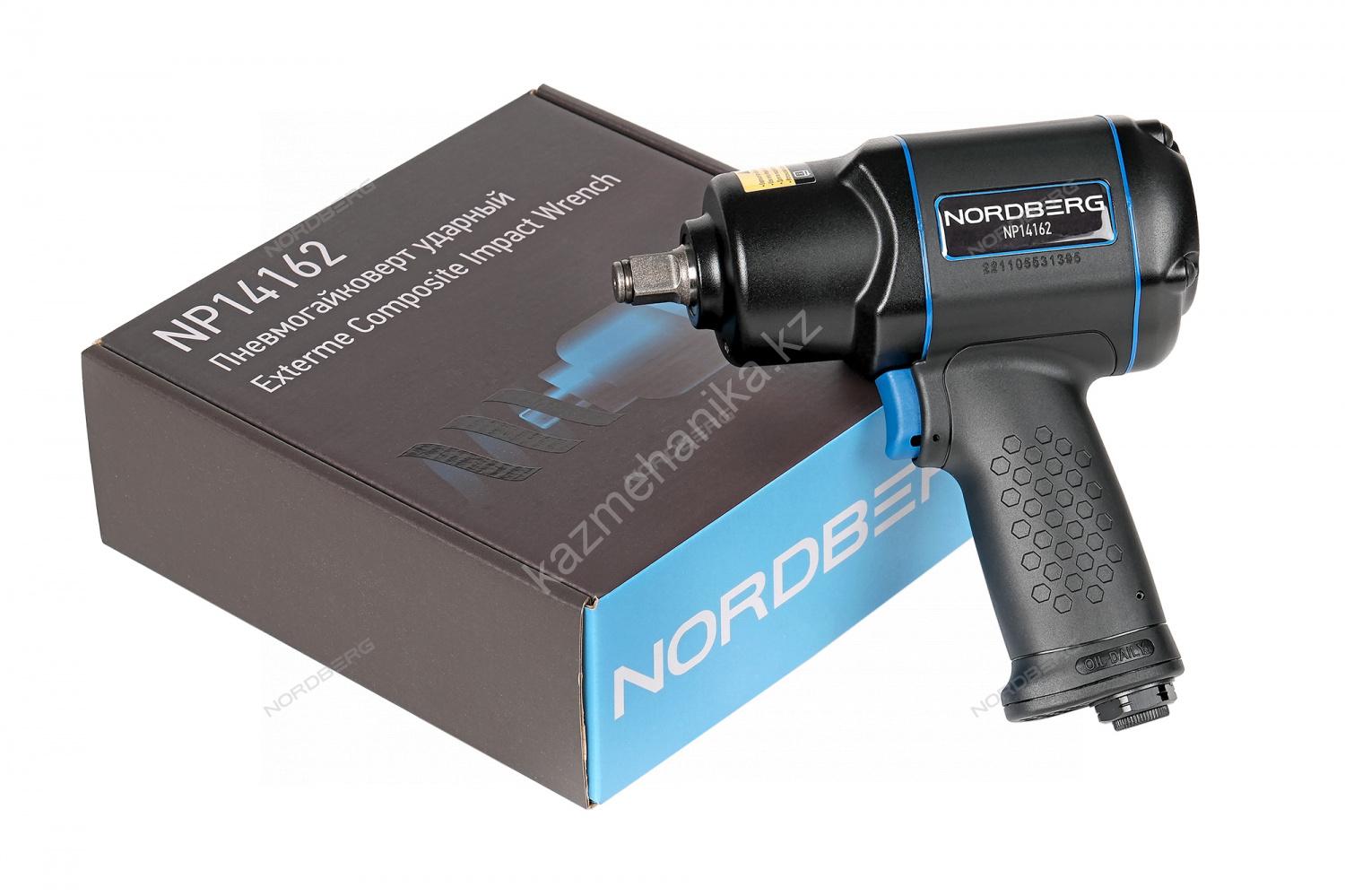 Пневмогайковерт ударный 1/2″, 1620Нм NORDBERG NP14162