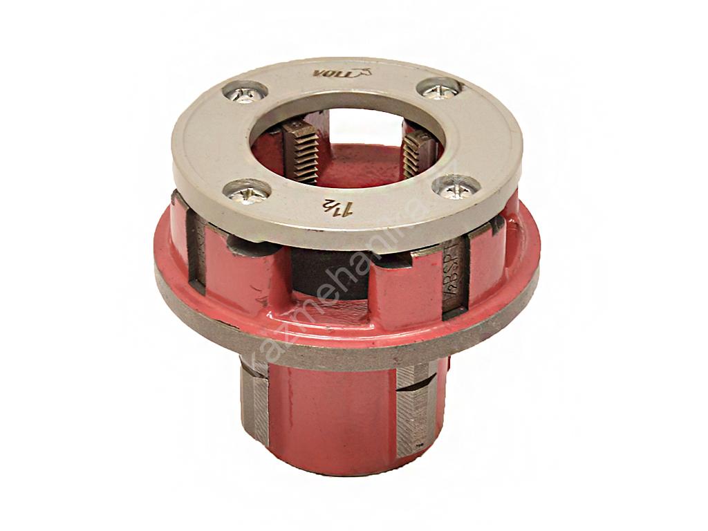 Резьбонарезная головка для клуппа VOLL BSPT SS 1.1/2″