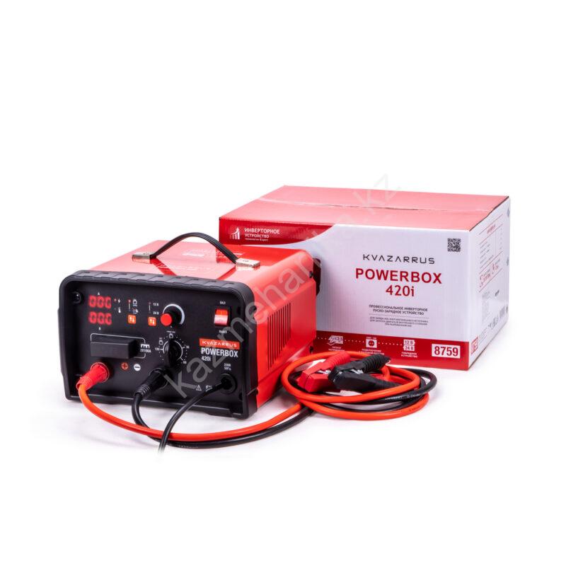 Зарядные устройства FoxWeld Инверторное пуско-зарядное устройство KVAZARRUS PowerBox 420i, таймер, цветная коробка купить в России