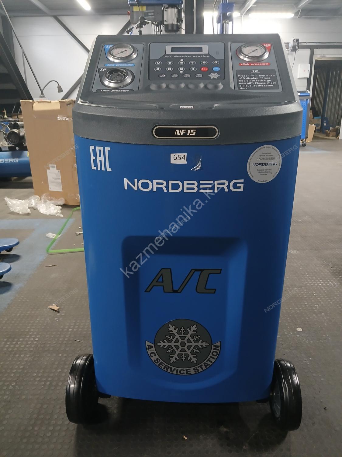 Установка полуавтомат для заправки автомобильных кондиционеров NORDBERG NF9E