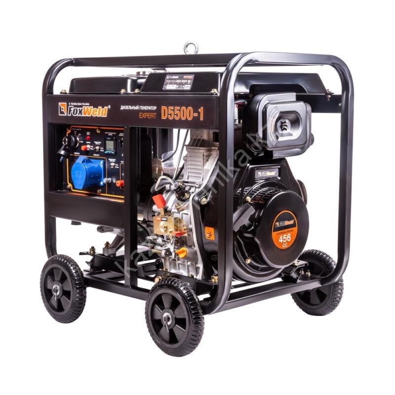 Генераторы дизельные FoxWeld Дизельный генератор FoxWeld Expert D5500-1 купить в России