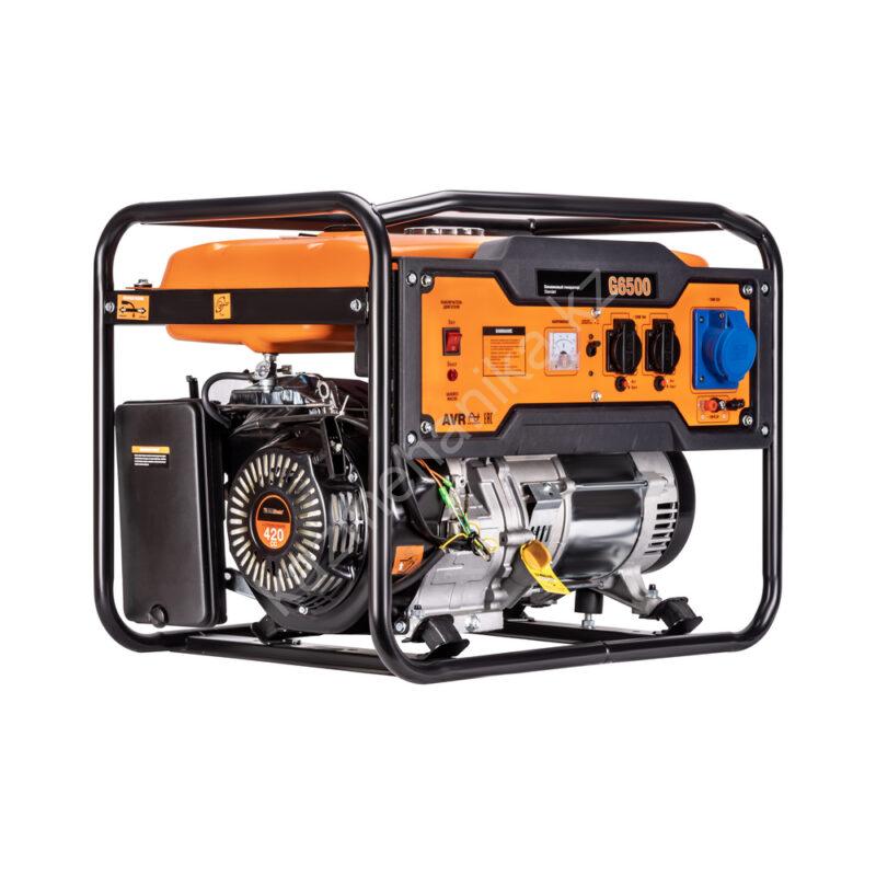 Генераторы бензиновые FoxWeld Бензиновый генератор FoxWeld Standart G6500 купить в России