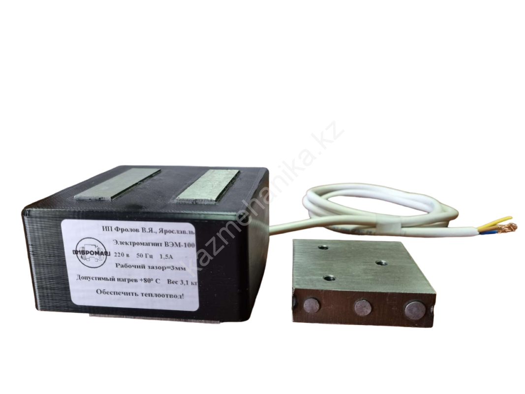 Фотография: Электромагнит ВЭМ-100 (аналог KENDRION WSN.008, WSN08038, ЭМ68-089)