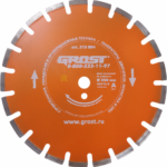Диск алмазный GROST  D350 мм (350*25,4)  асфальт, сухой рез