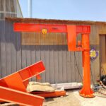 Кран консольный поворотный электрический TOR JIB г/п 1000 кг, высота 3 м, стрела 3 м