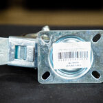 Колесо поворотное резина SRCLb 55 125 мм с тормозом (N)