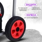 Генератор бензиновый 6,0 кВт 220В 27 л с электростартером и колесами TOR KM8000H
