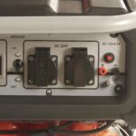 Генератор бензиновый 6,0 кВт 220В 27 л с электростартером и колесами TOR KM8000H