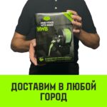 Лебедка ручная барабанная с тормозом HITCH HWB 1100, 1100 кг, канат 10 м
