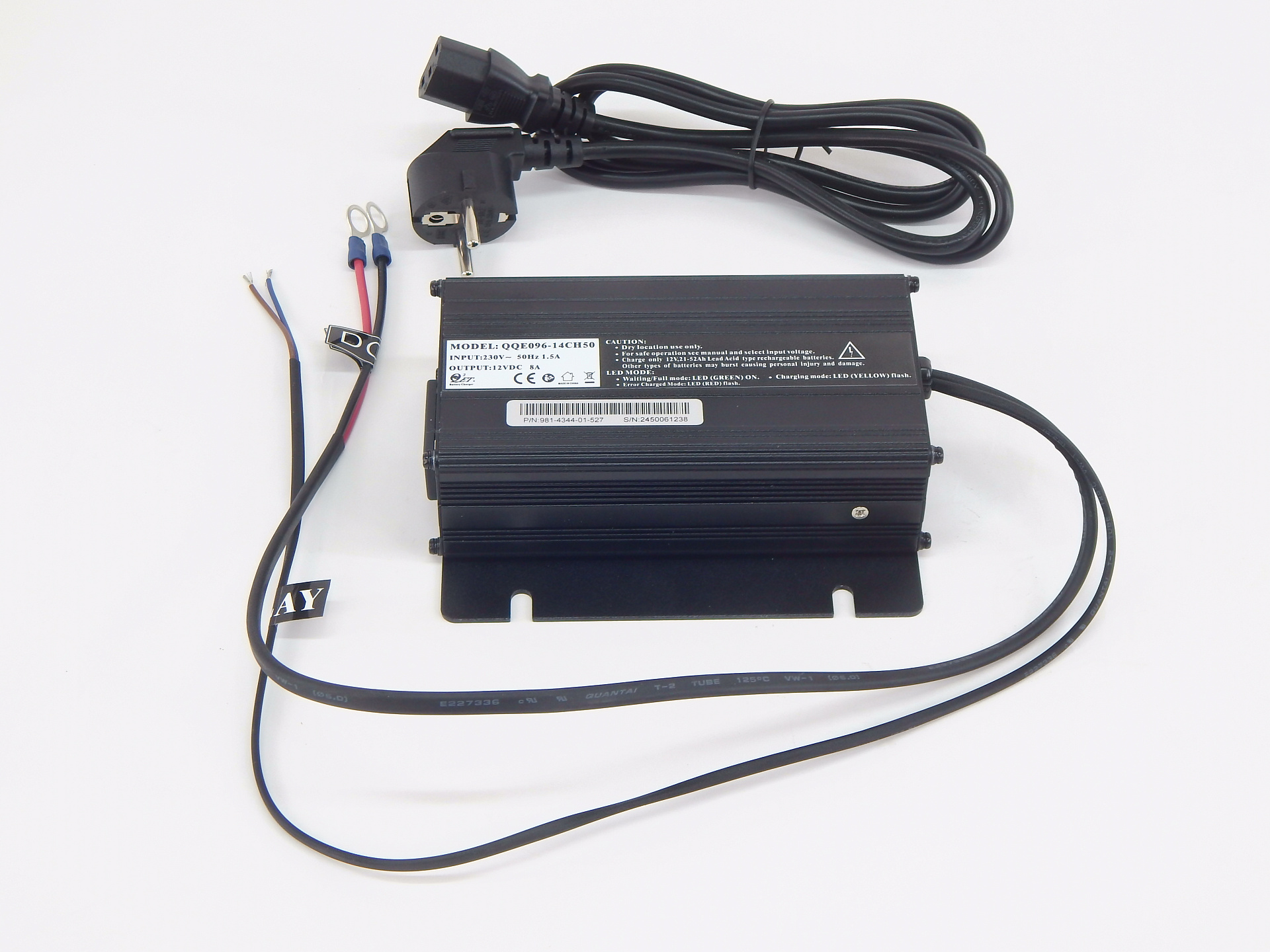 Зарядное устройство для тележек EHLS1000N1500N 12V/8A (Charger)