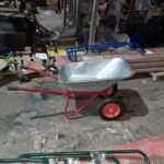 Тачка строительная 100 л 250 кг 422ZP двухколесная с пневмоколесом