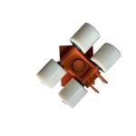 Роликовая платформа подкатная TOR 3000R-04W г/п 3 т