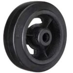 Колесо большегрузное D 63 160 мм резина на ось (F)