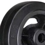 Колесо большегрузное D 63 160 мм резина на ось (F)