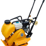 Виброплита 65 кг, 15 кН (Loncin), бак, колесный комплект TOR C-60Т