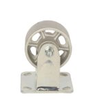 Колесо большегрузное неповоротное FCS 46 100 мм чугунное (F)