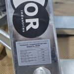 Тележка гидравлическая оцинкованная 2500 кг 1150 мм нейлоновые колеса TOR WH-25G