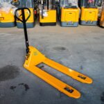 Тележка гидравлическая 2500 кг 1150 мм резиновые колеса XILIN DF-III