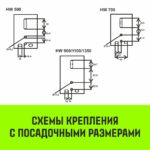 Лебедка ручная барабанная HITCH HW 1350, 1350 кг, лента 10 м