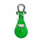 Блок однорольный шкивовый усиленный с проушиной HITCH LS-4000 4т