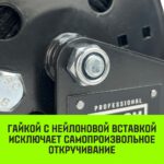 Лебедка ручная барабанная с тормозом HITCH HWB 1100, 1100 кг, лента 10 м