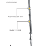 TRIME X-MINE MONSTER подвижная осветительная башня