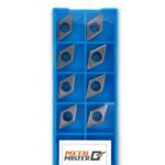 Набор сменных пластин по нержавеющей стали для токарных резцов TiAlN DCMT11T304 (10 шт.)